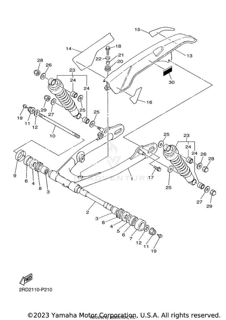 Rear Arm Schematic