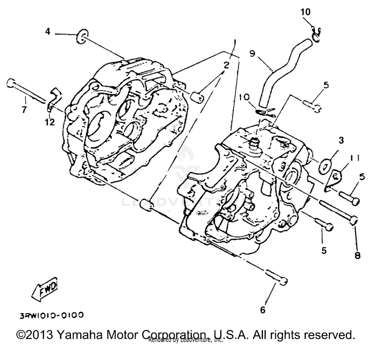 Crankcase Schematic