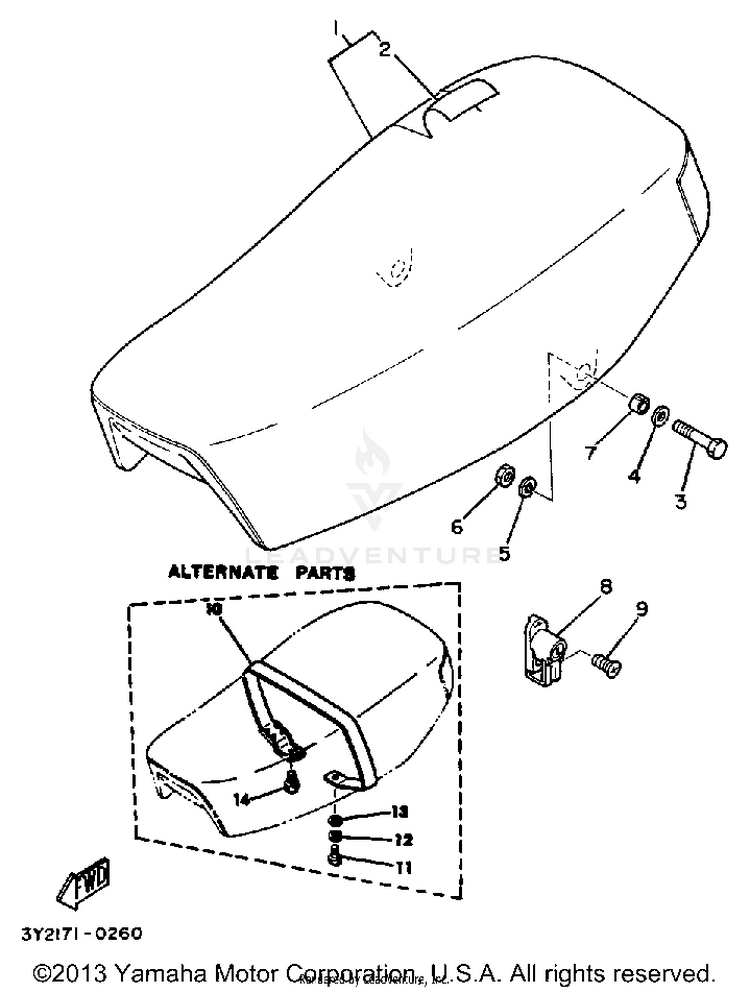 Seat Schematic