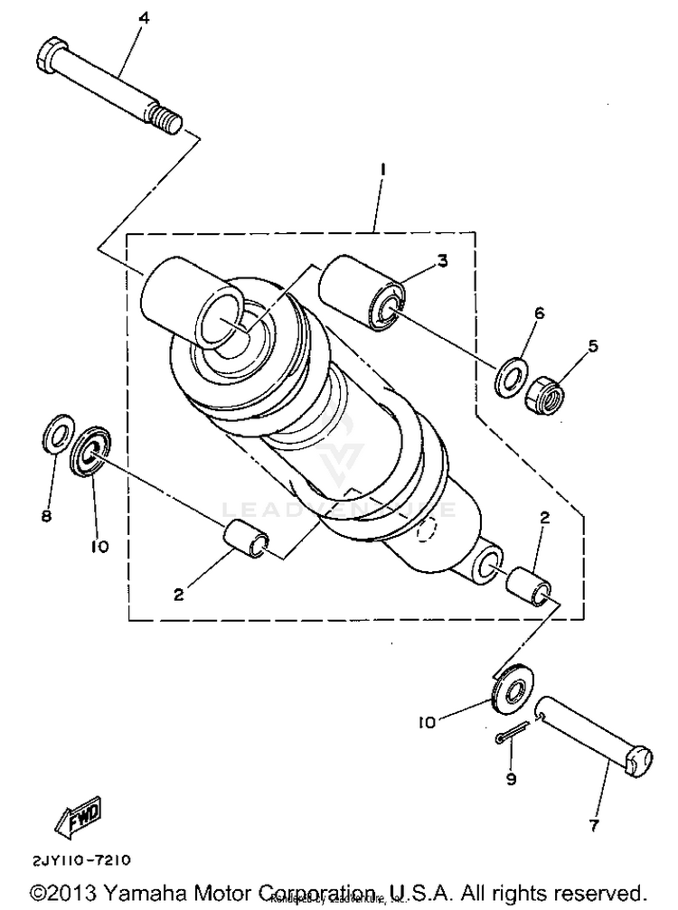 Rear Suspension Schematic