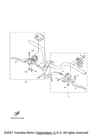 Handle Switch Lever Schematic