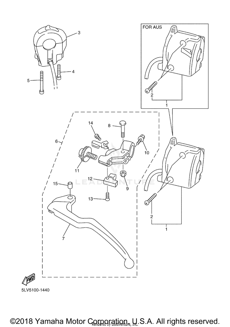 Handle Switch Lever Schematic