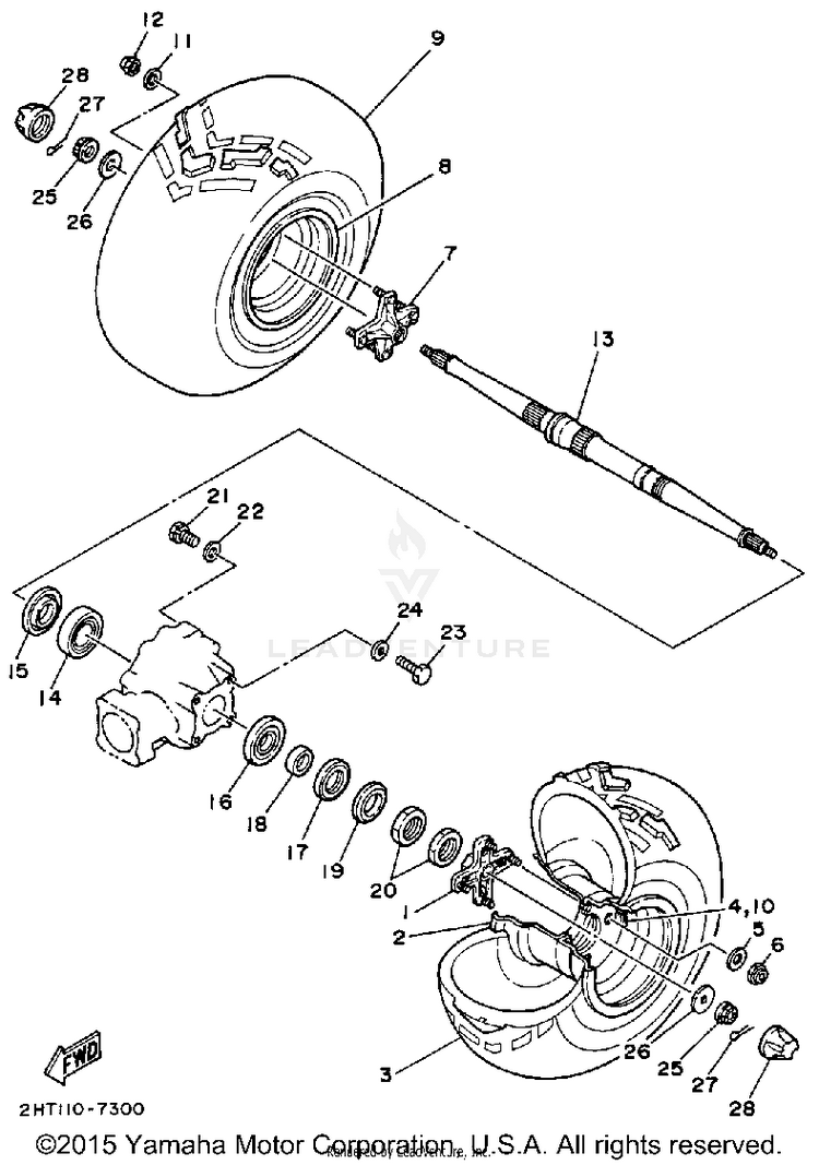 Rear Wheel Schematic