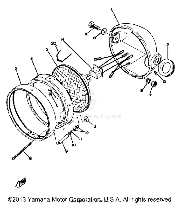 Headlight Schematic