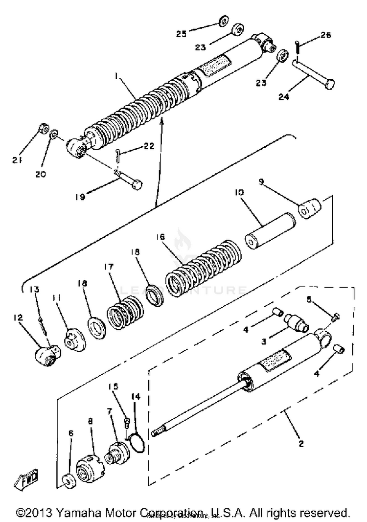 Rear Suspension Schematic