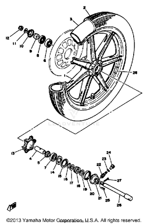 Front Wheel Schematic