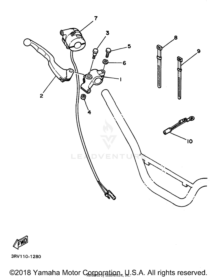 Handle Switch Lever Schematic