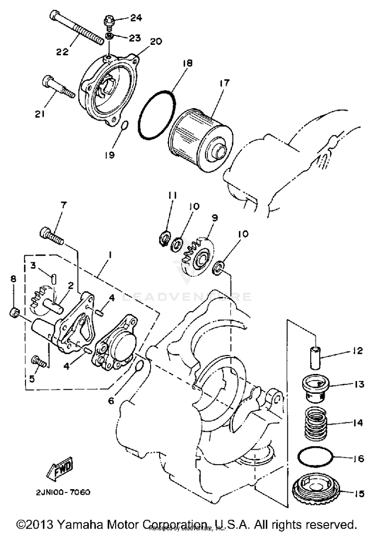 Oil Pump Schematic