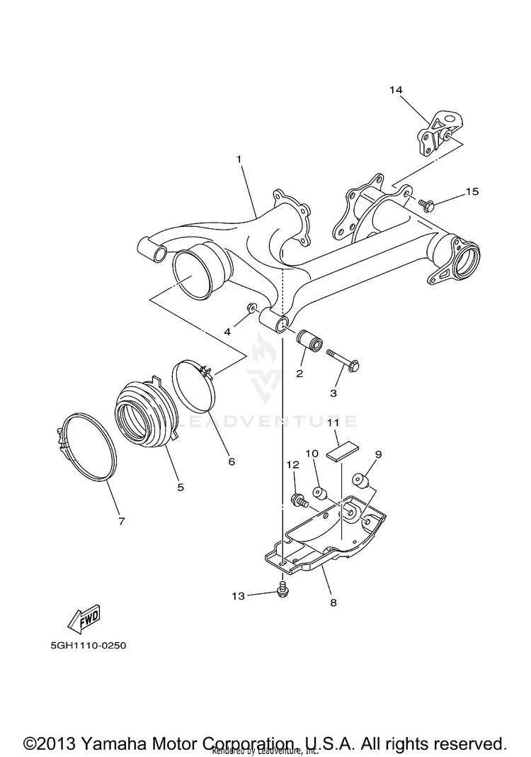 Rear Arm Schematic
