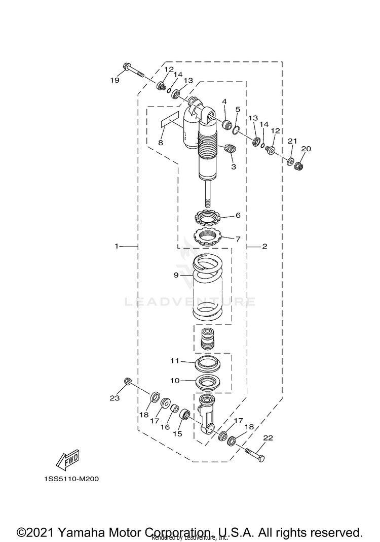 Rear Suspension Schematic