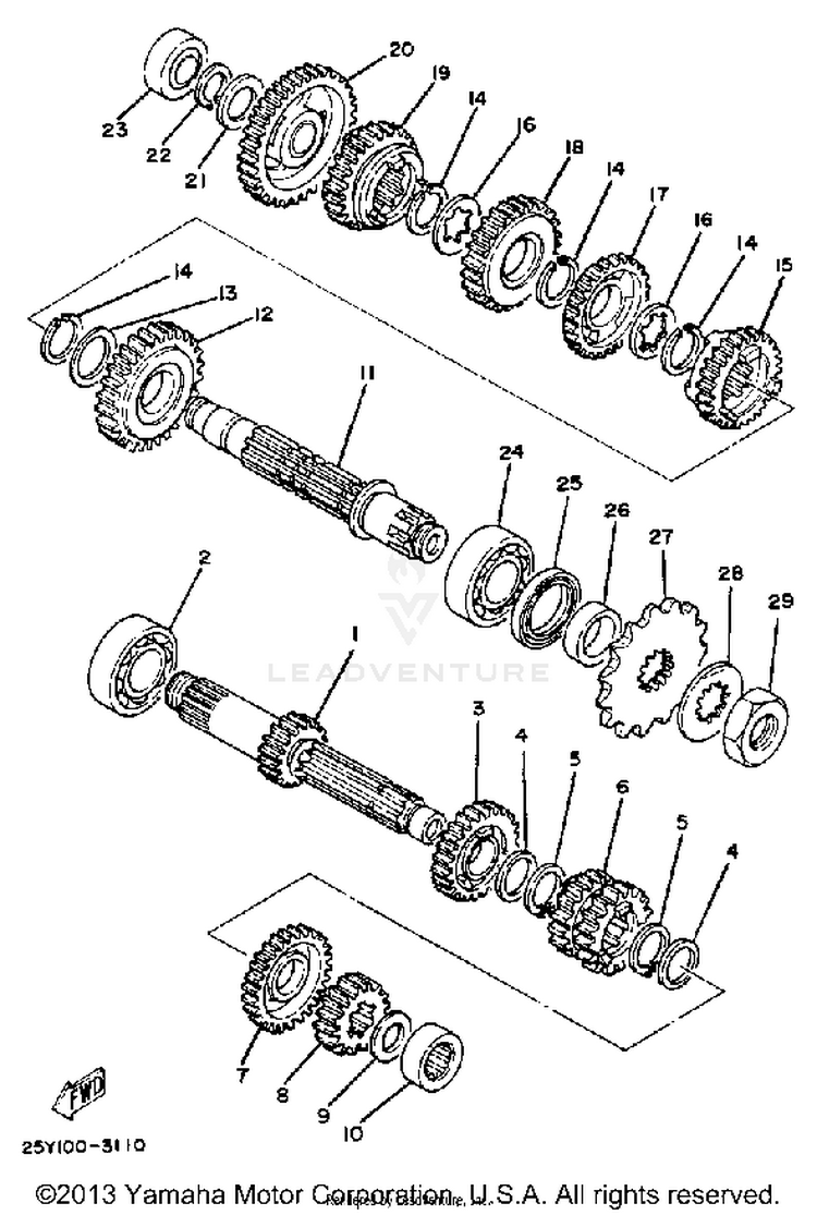 Transmission Schematic
