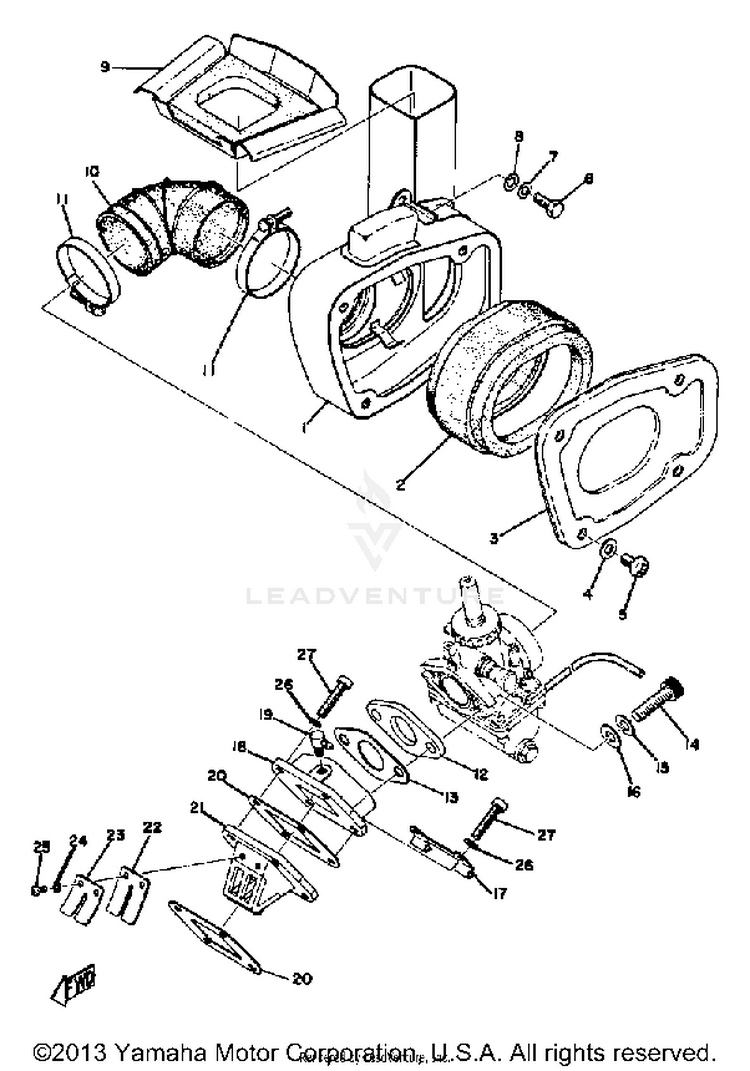 Intake Yz80b Schematic