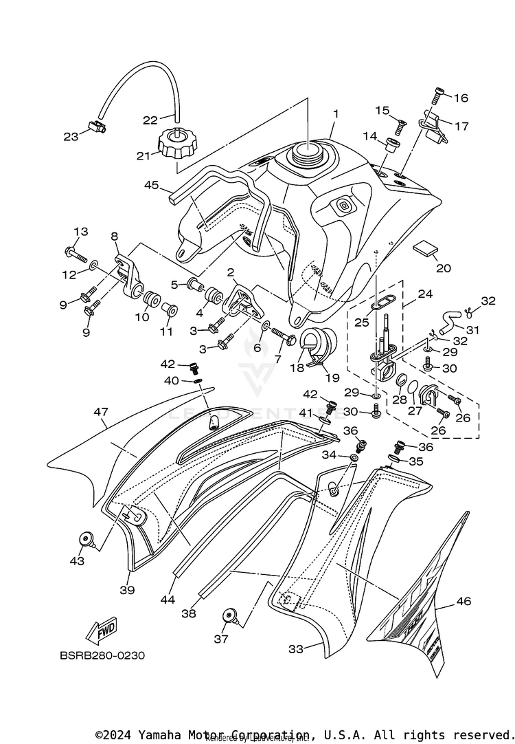 Fuel Tank Schematic