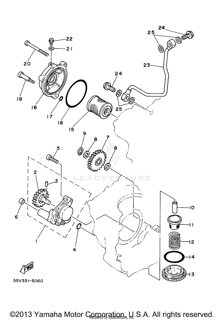 Oil Pump Schematic