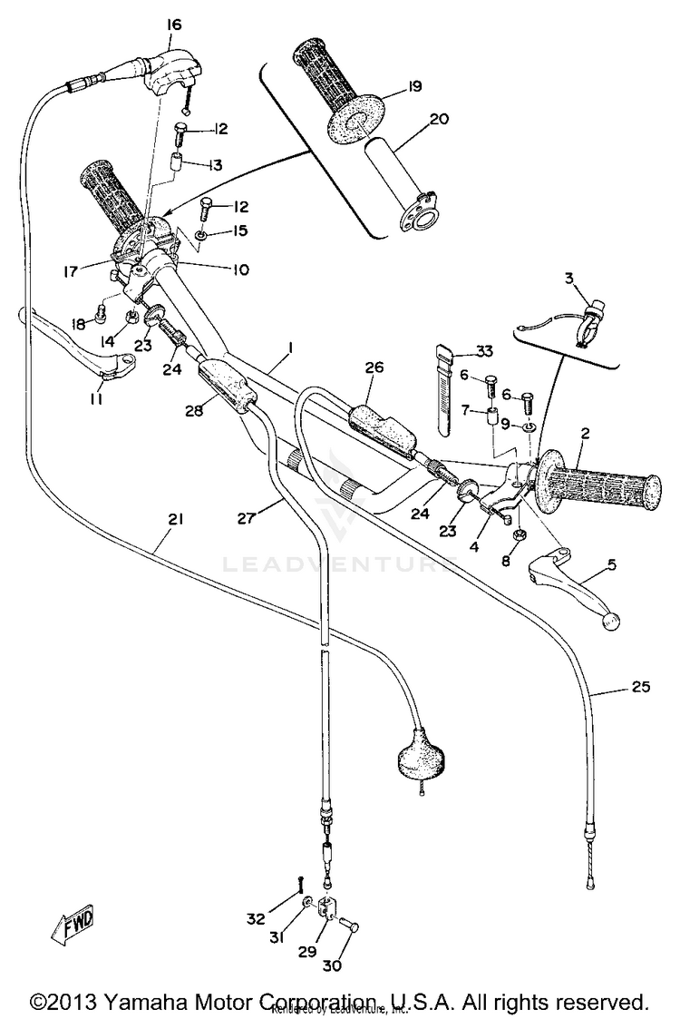 Handle - Wire Schematic
