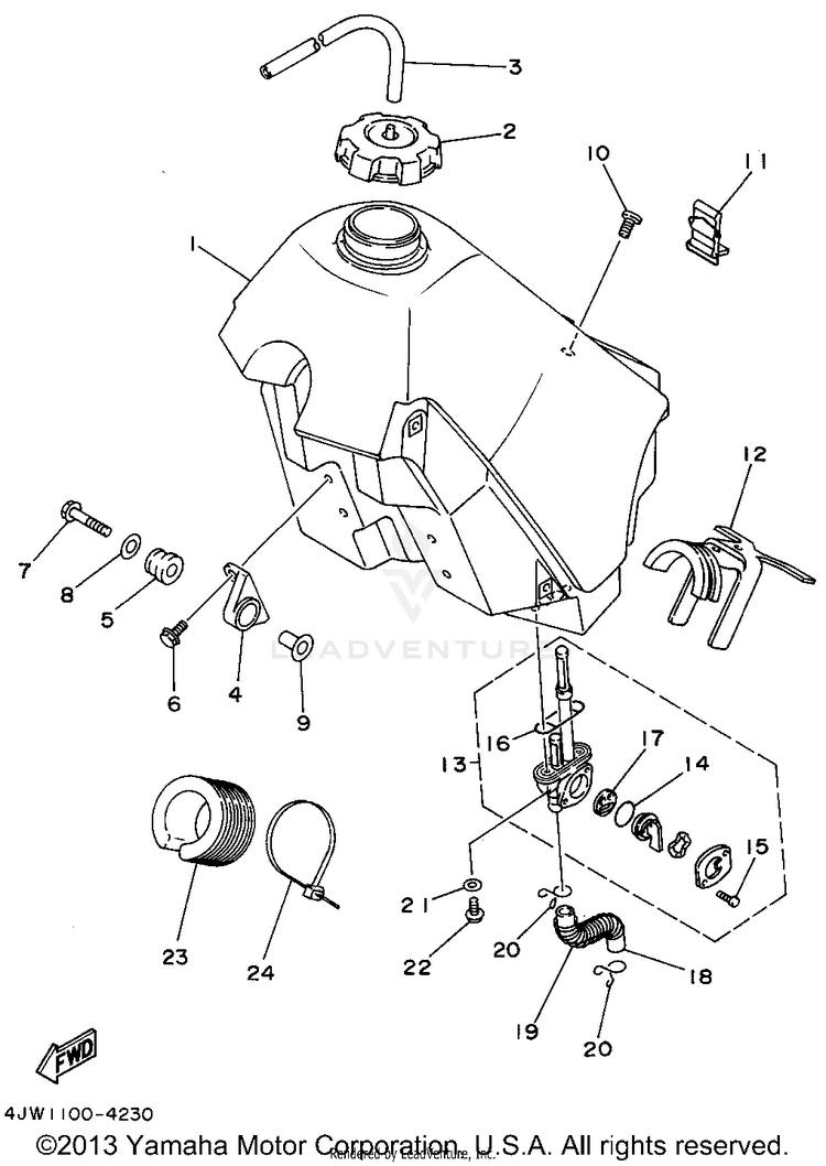 Fuel Tank Schematic