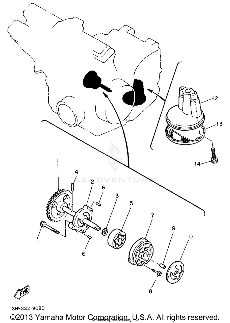 Oil Pump Schematic