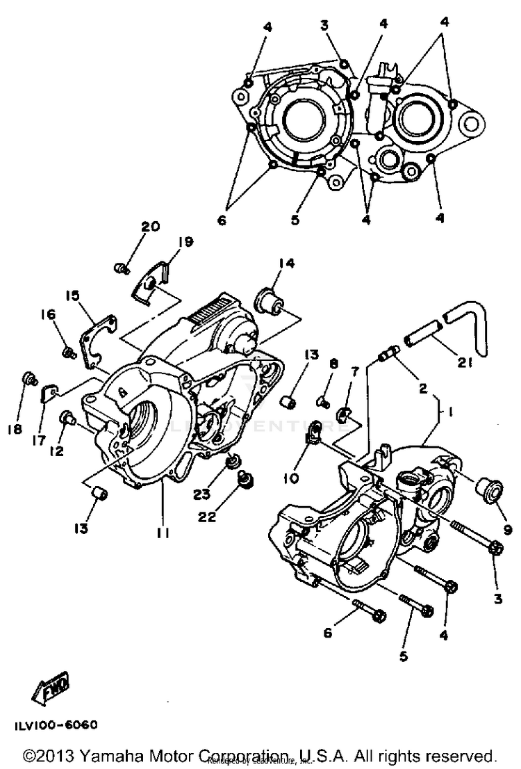 Crankcase Schematic