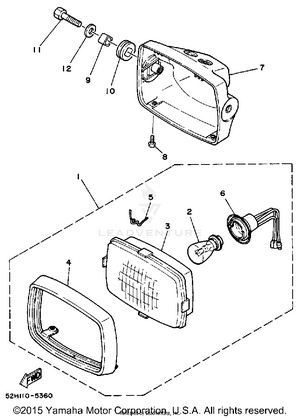Headlight Schematic