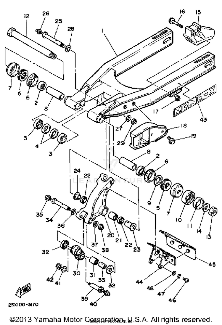 Rear Arm Schematic