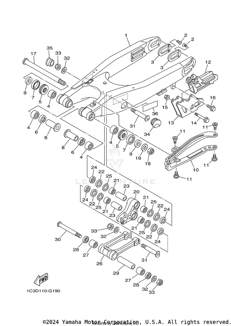 Rear Arm Schematic