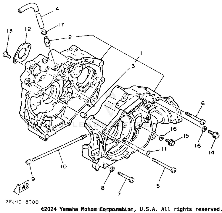 Crankcase Schematic