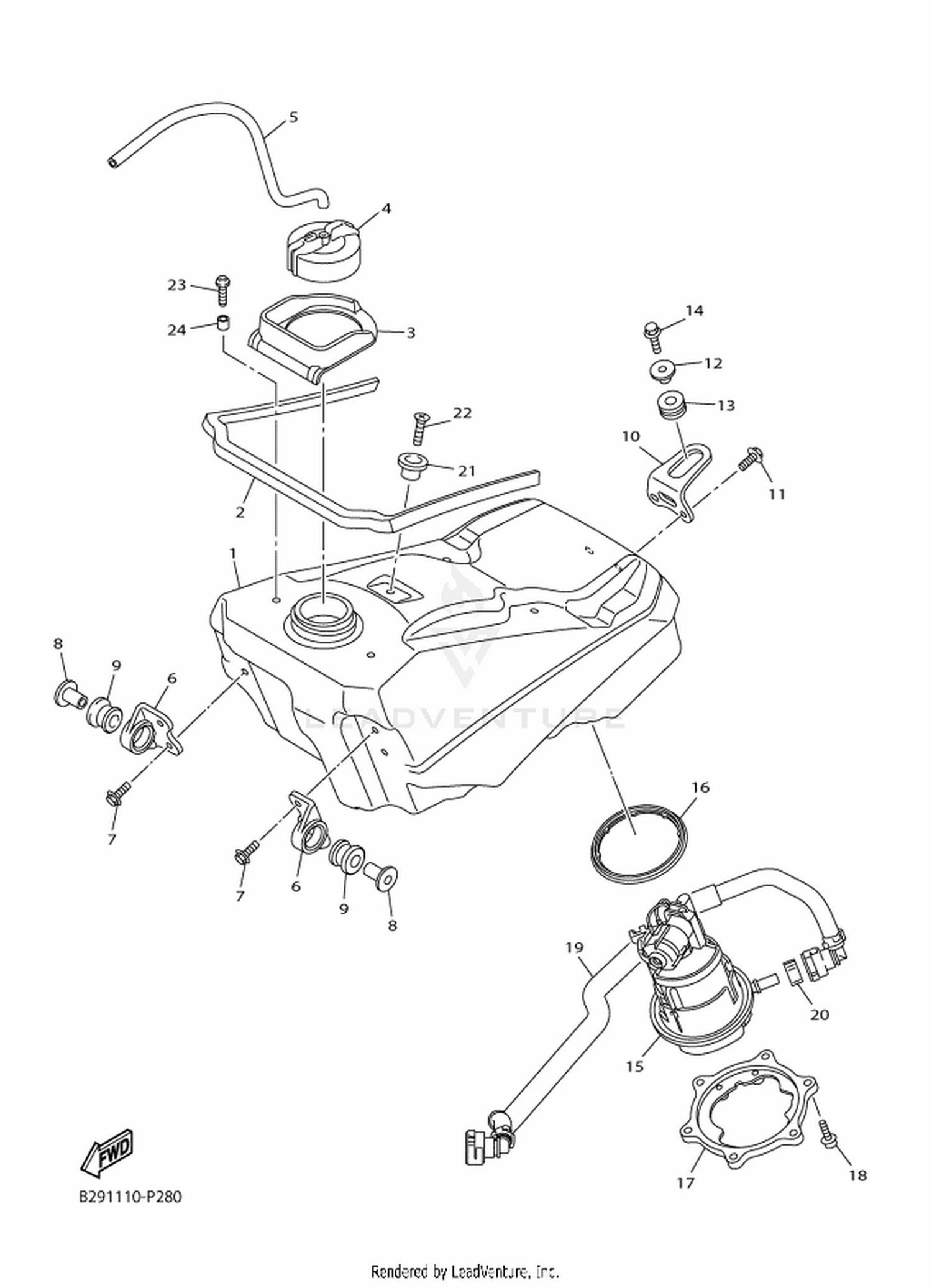Assembly diagram