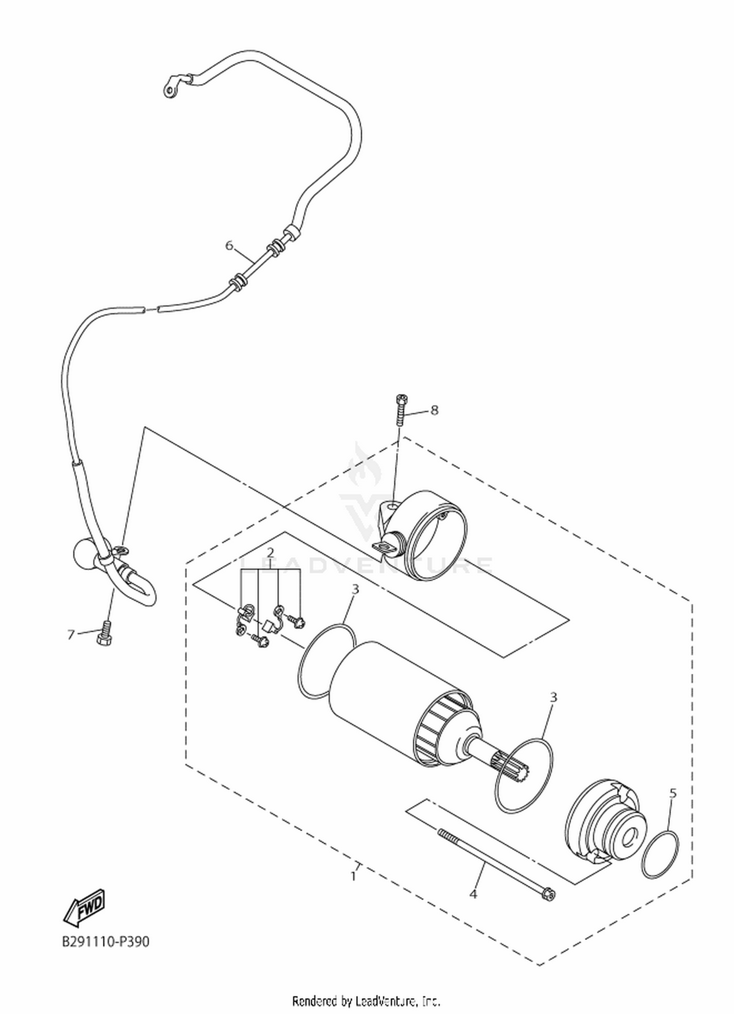 38 STARTING MOTOR