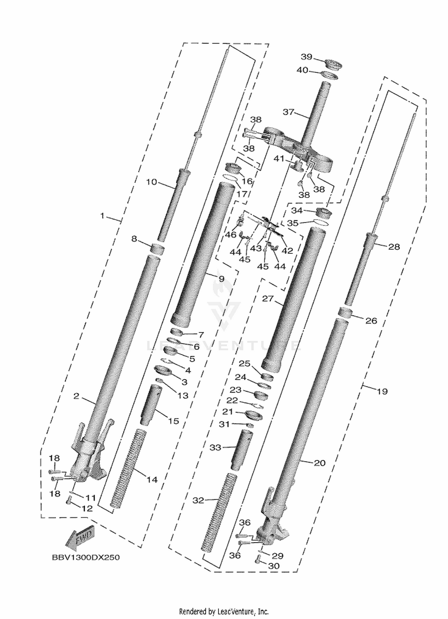 25 FRONT FORK