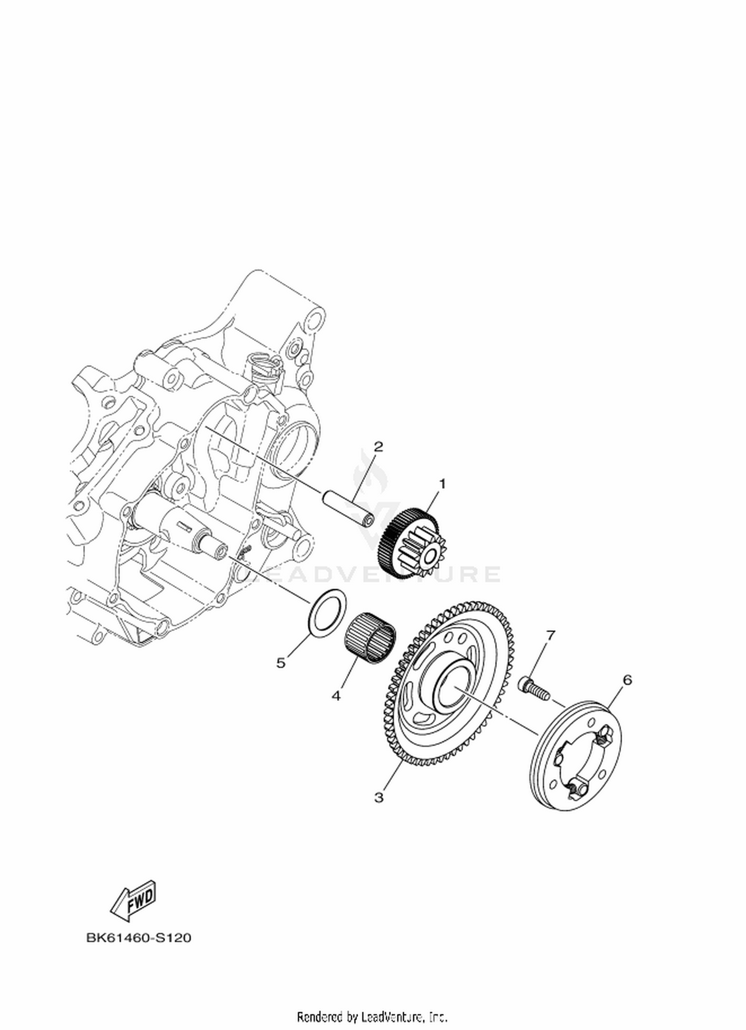 13 STARTER CLUTCH