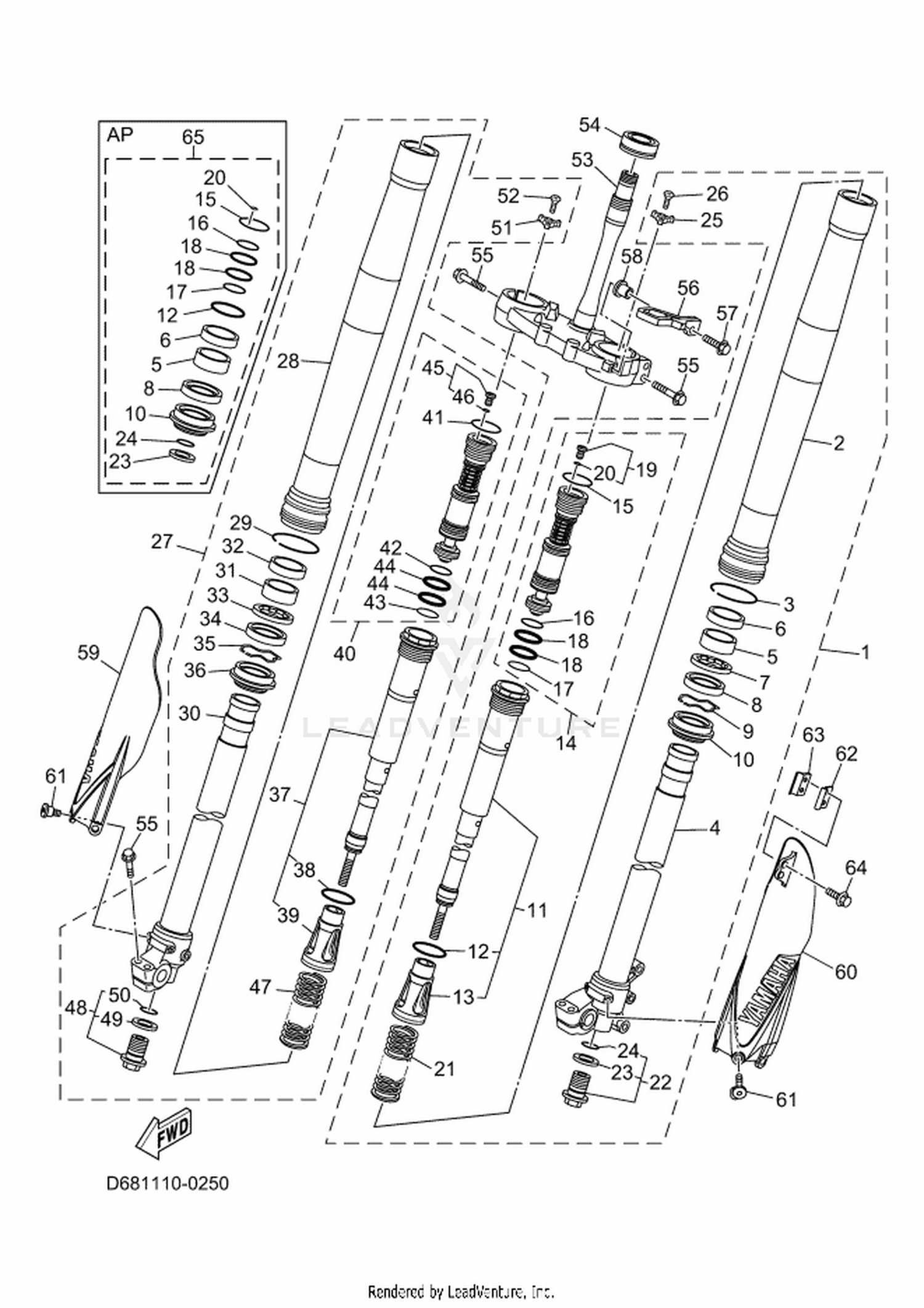 25 FRONT FORK