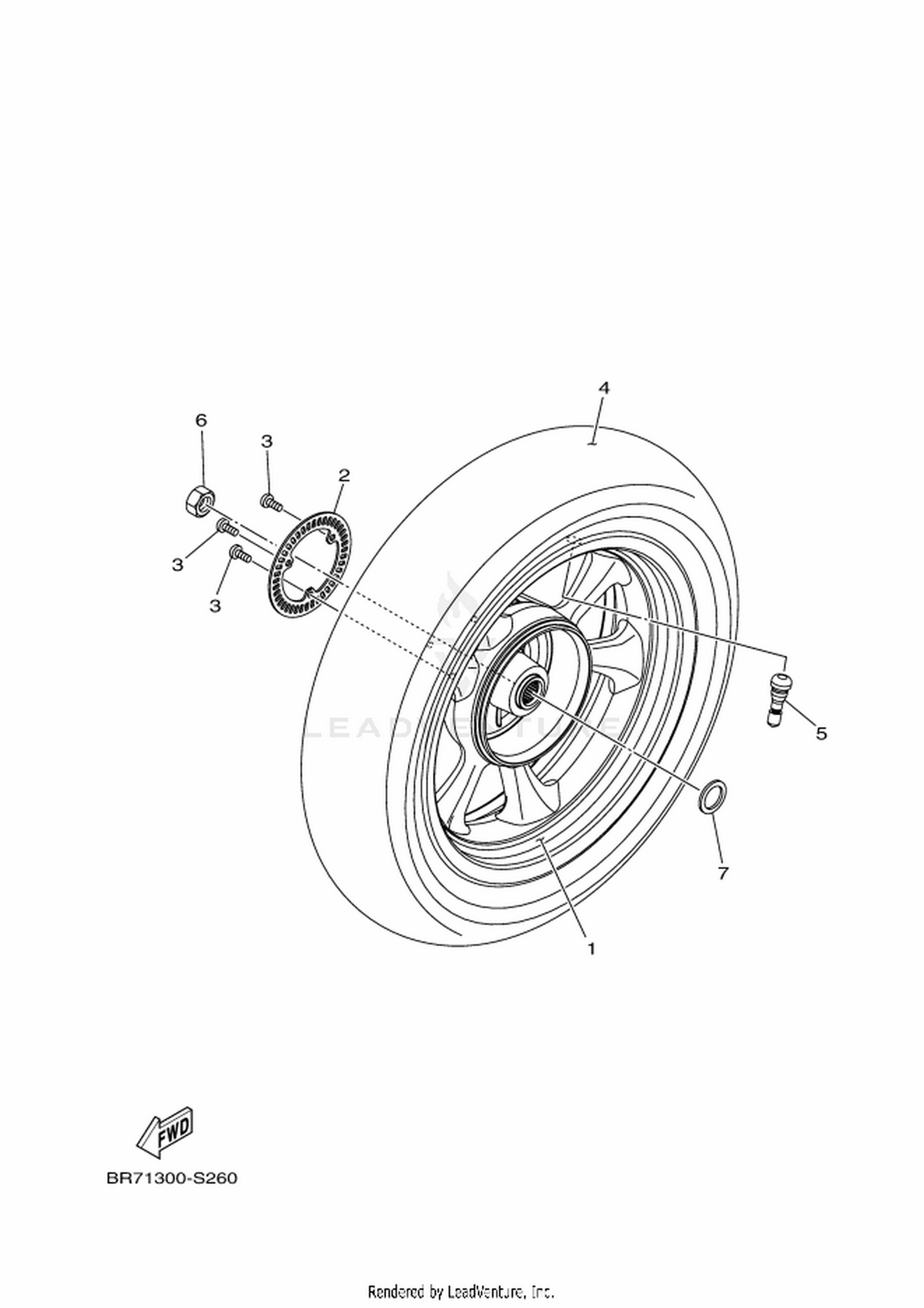 26 REAR WHEEL