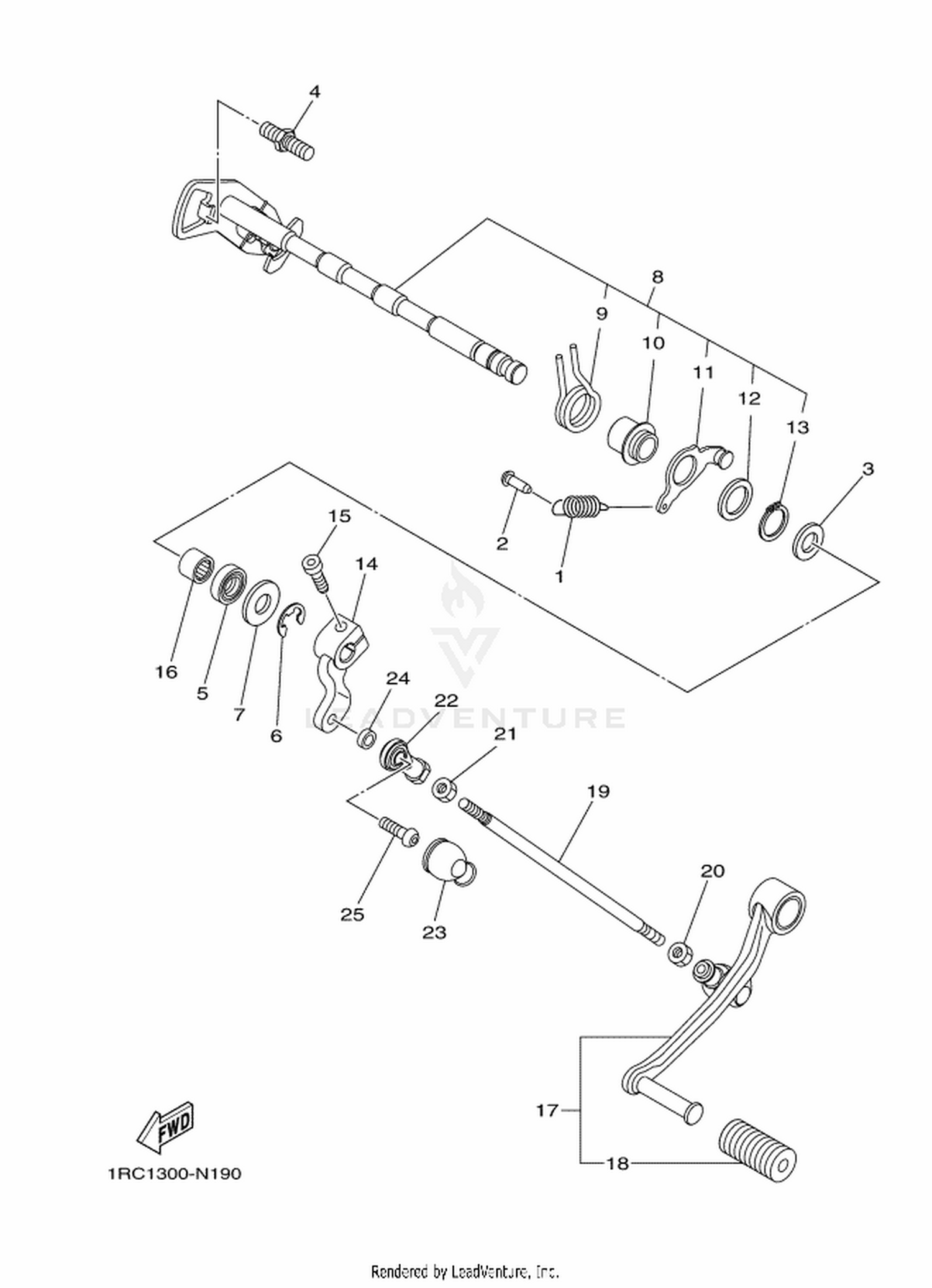 19 SHIFT SHAFT