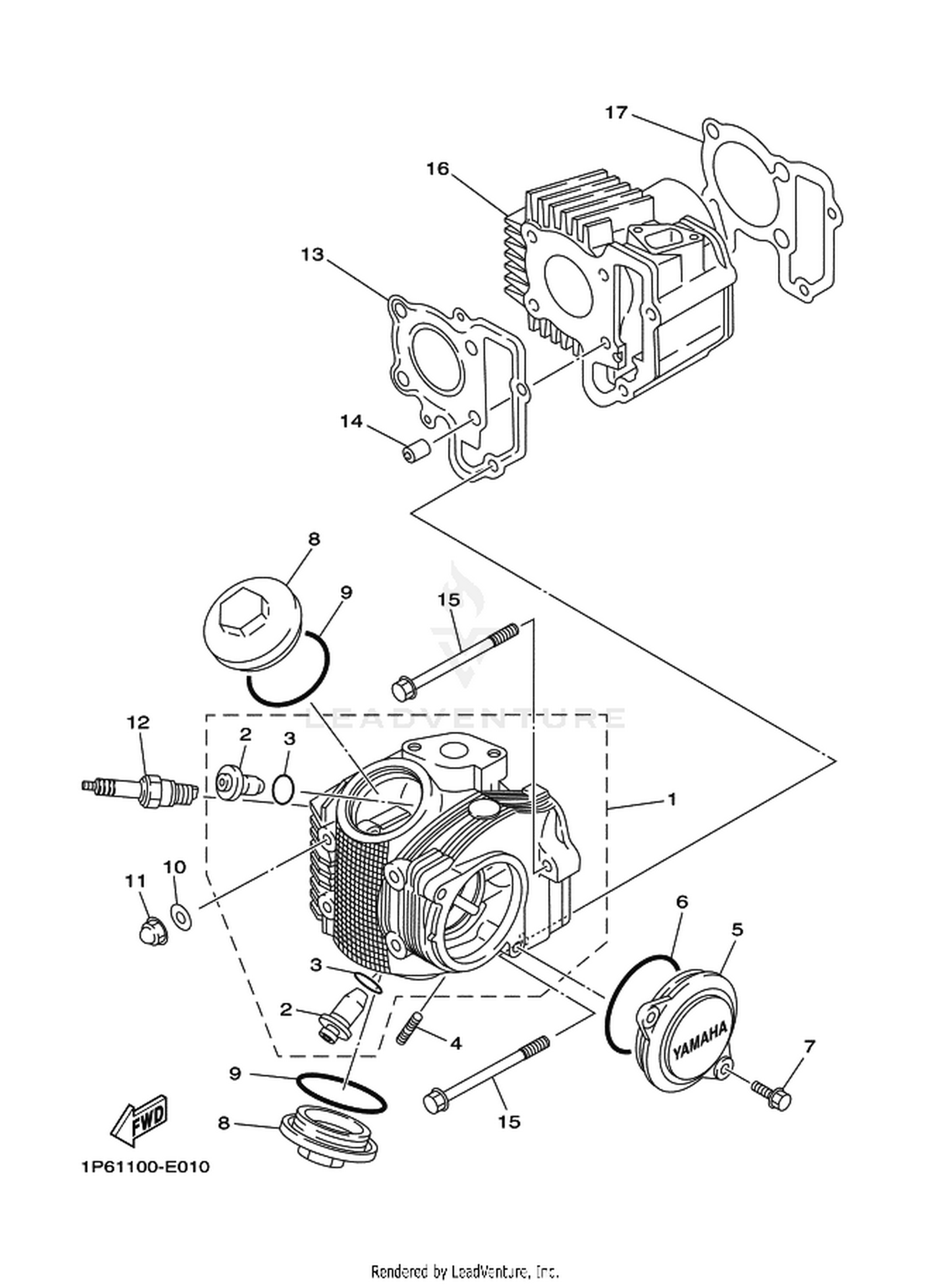 01 CYLINDER HEAD