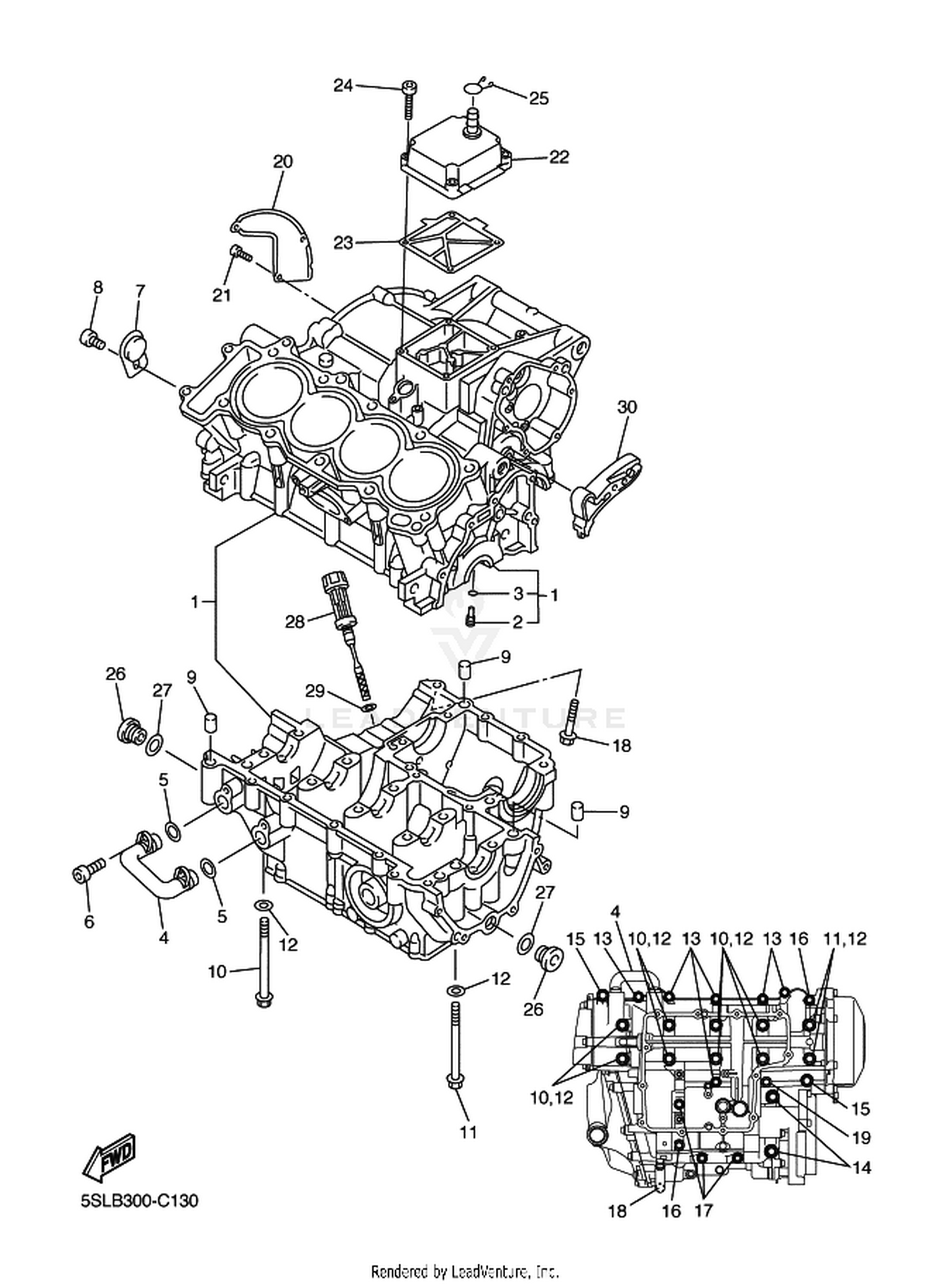 13 CRANKCASE