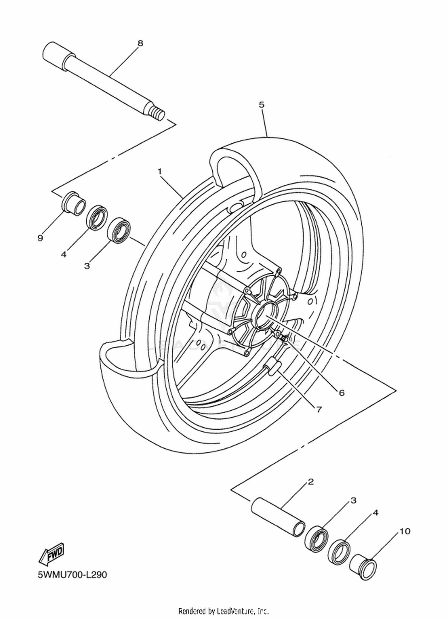 29 FRONT WHEEL