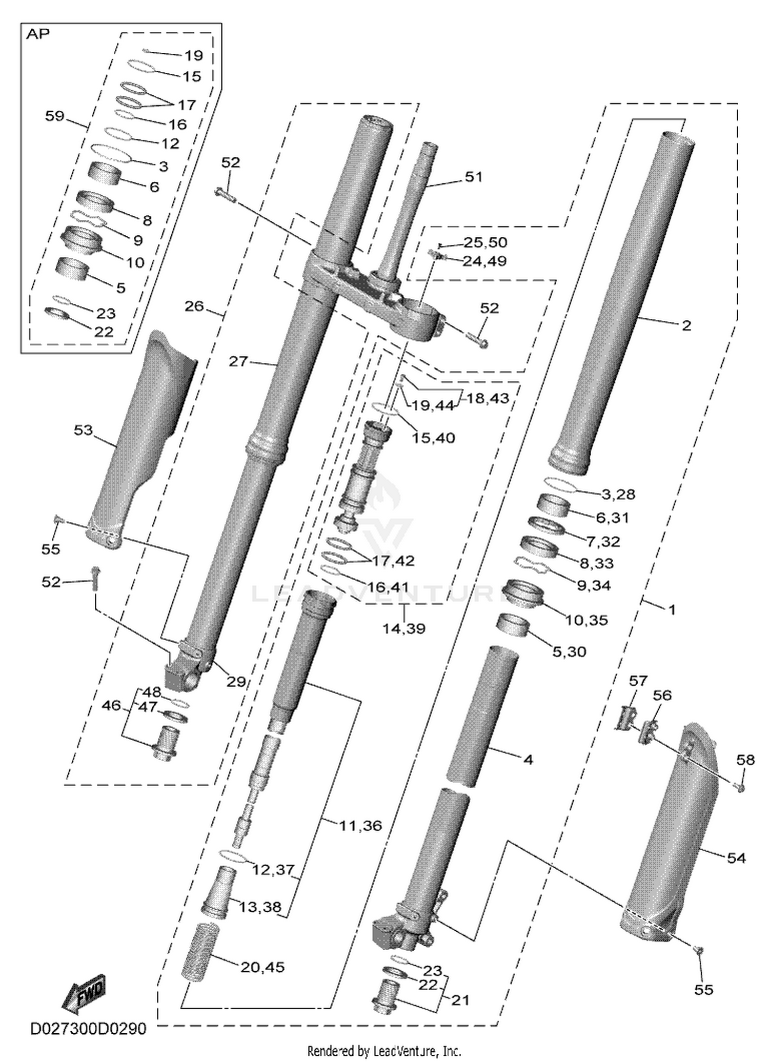 29 FRONT FORK