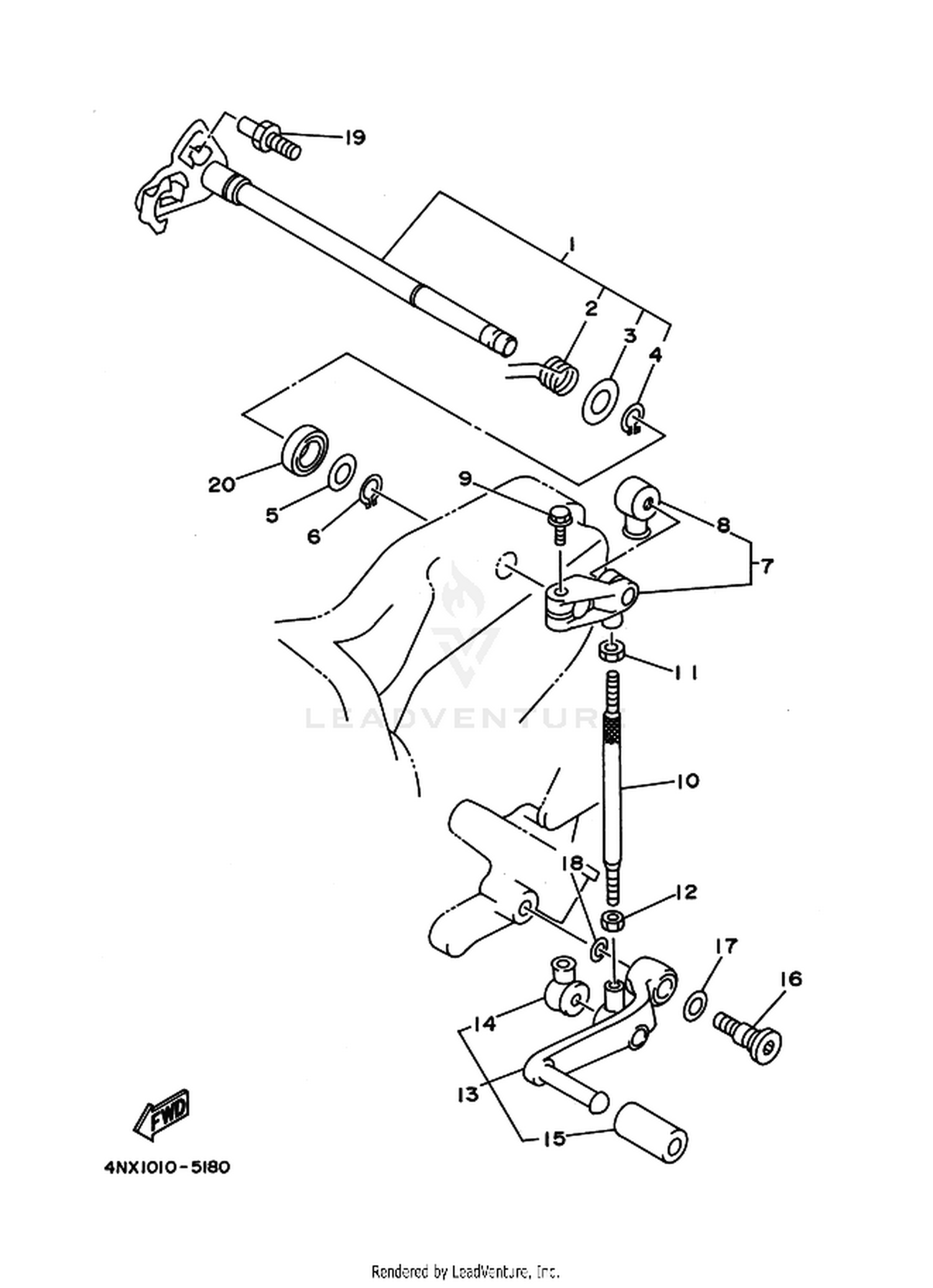 18 SHIFT SHAFT