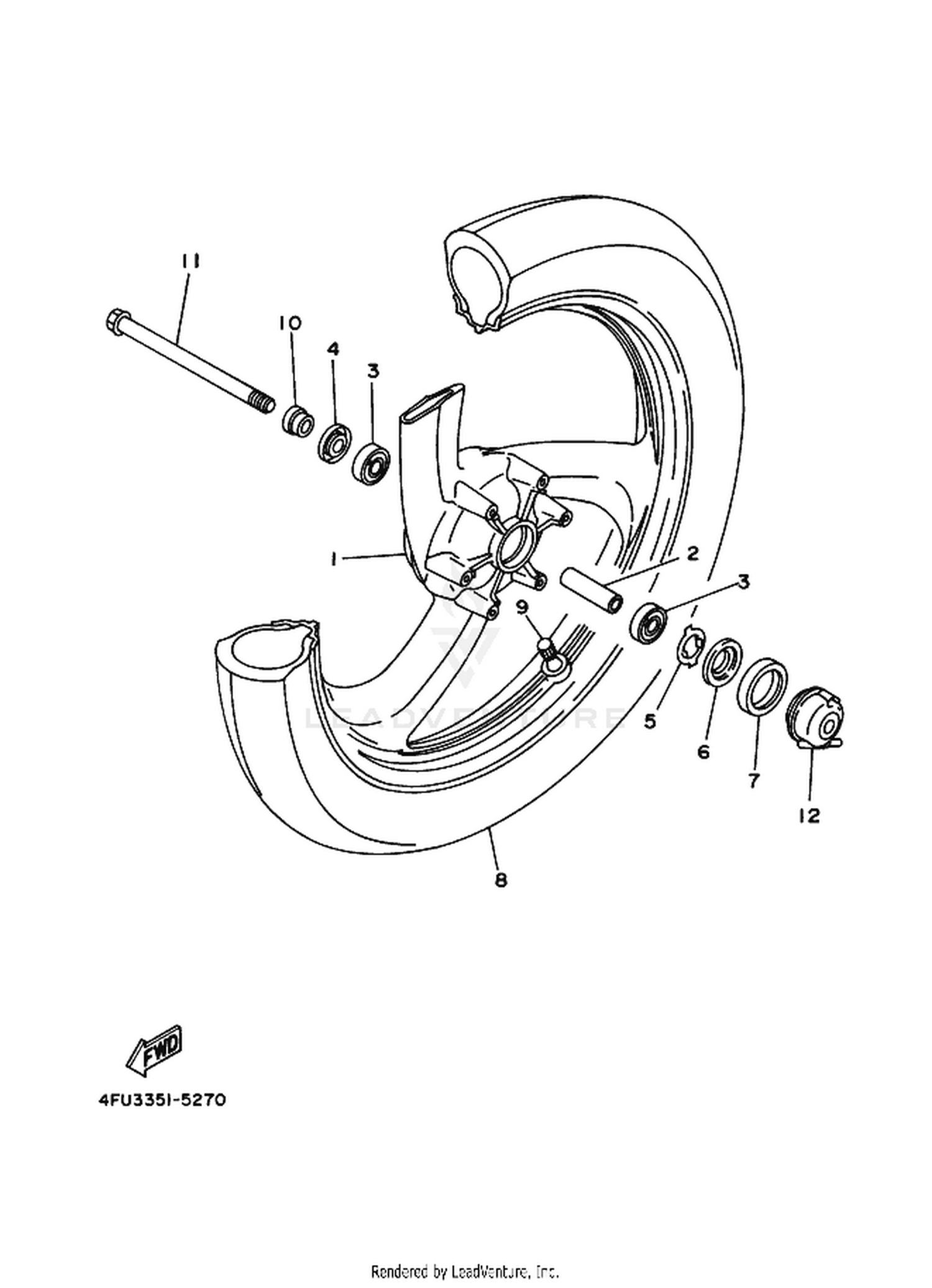 27 FRONT WHEEL