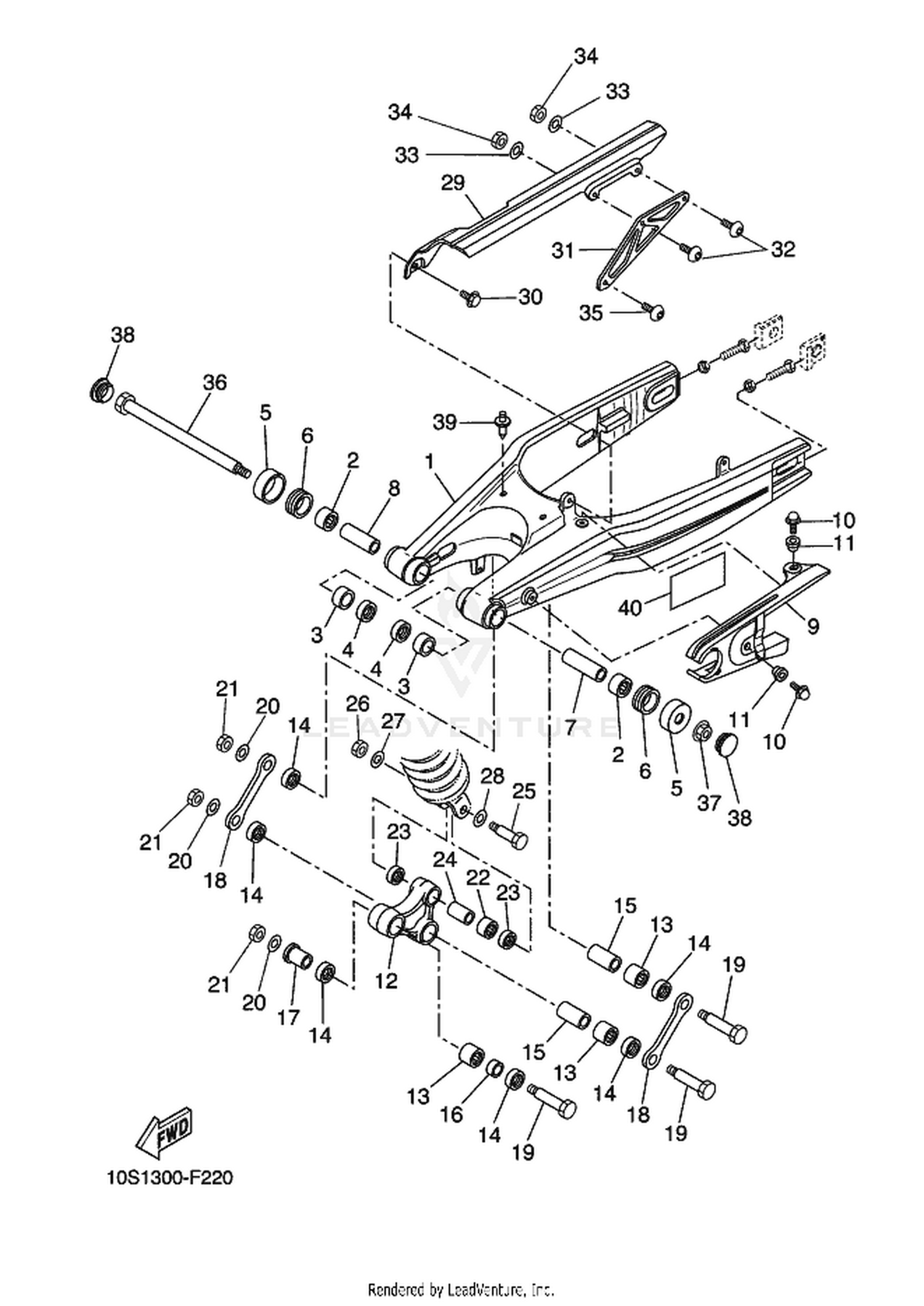 22 REAR ARM