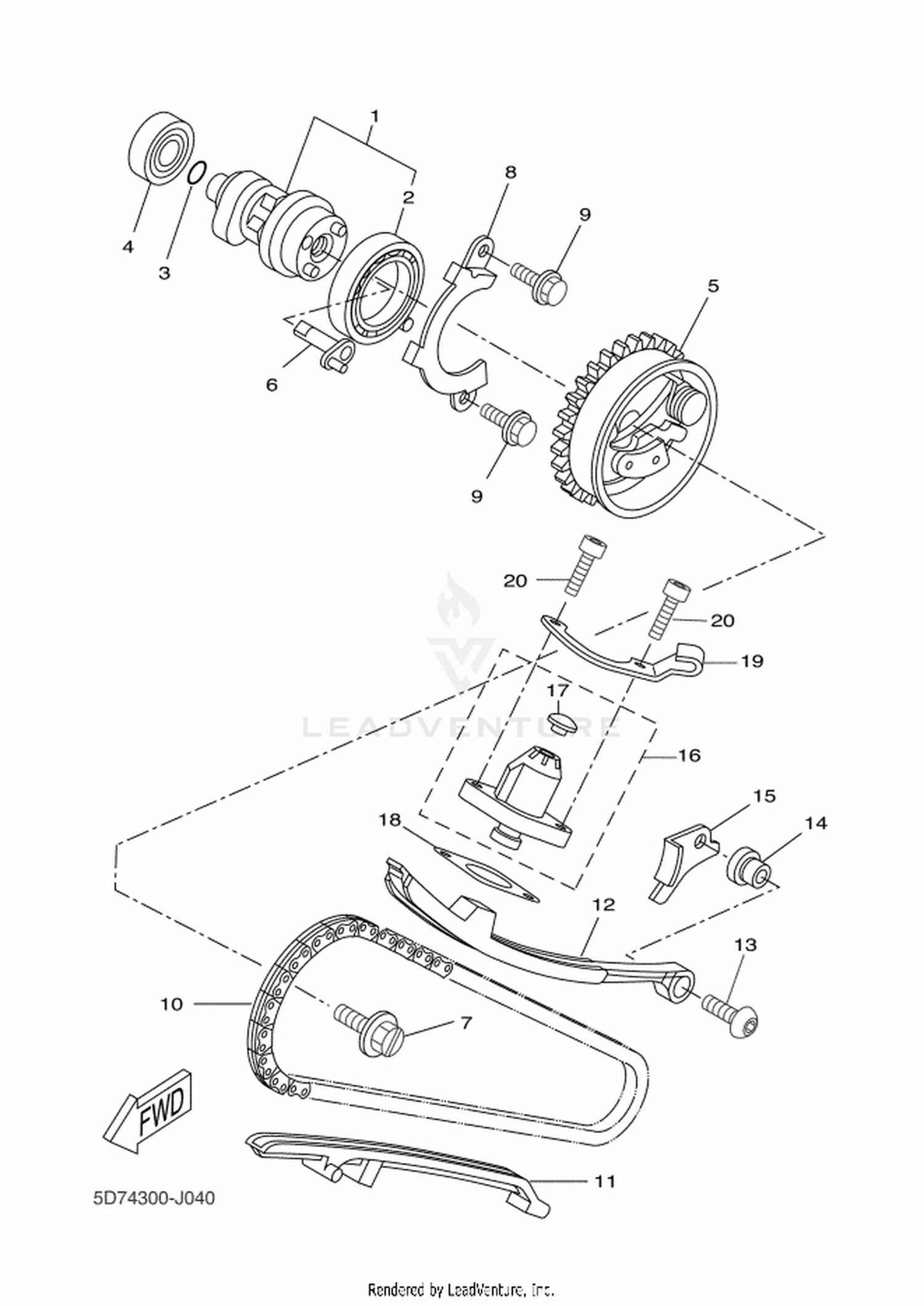 04 CAMSHAFT  CHAIN