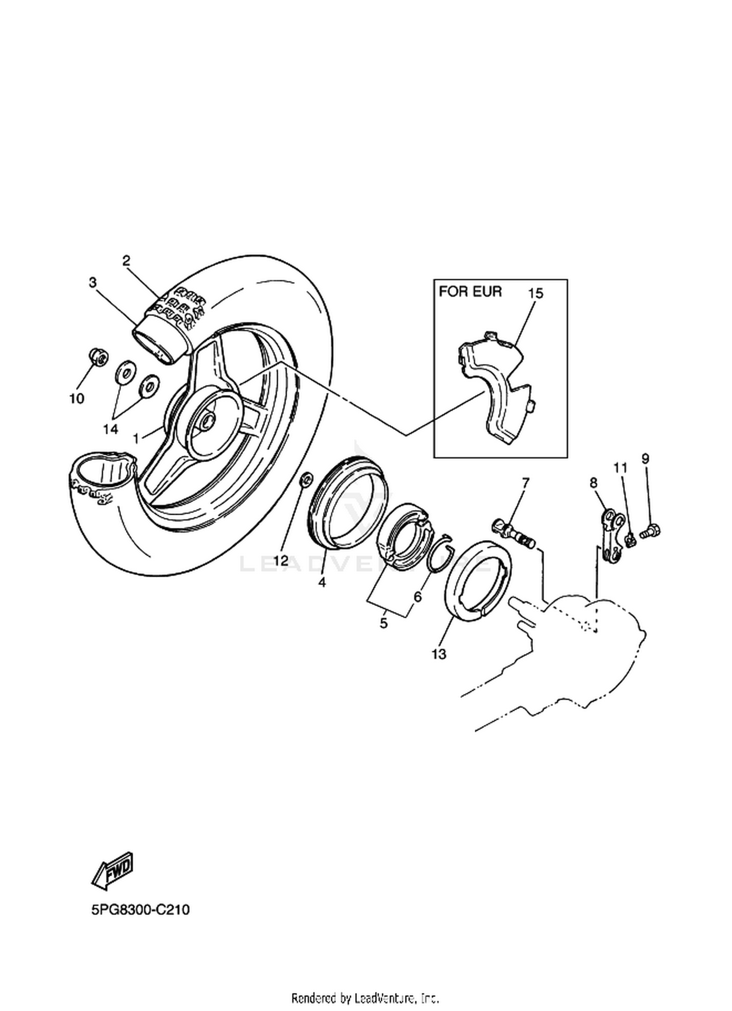 21 REAR WHEEL