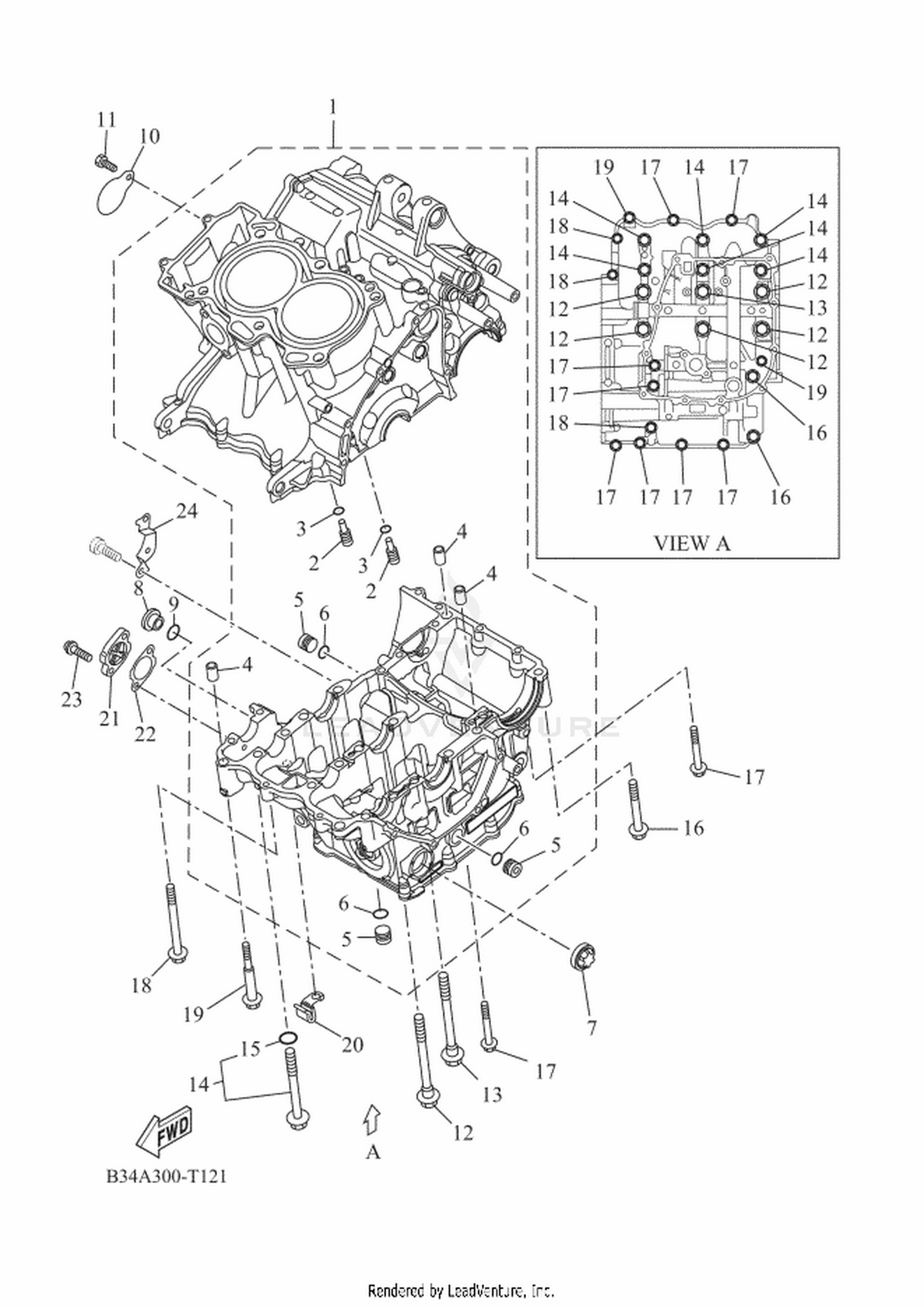 13 CRANKCASE