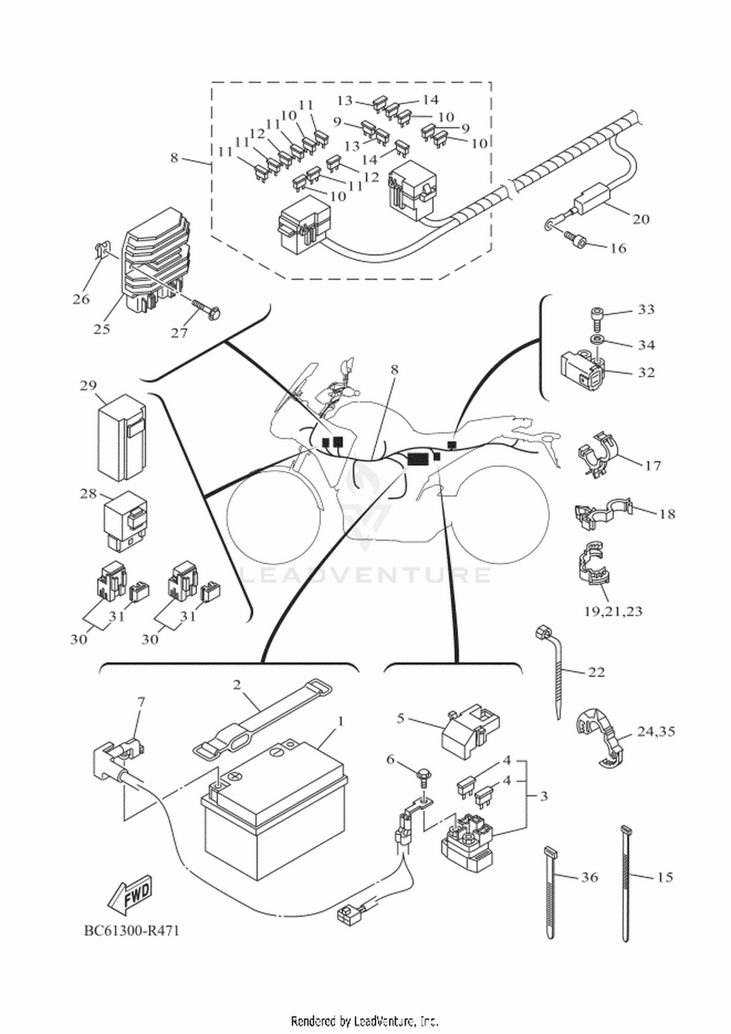 Assembly diagram