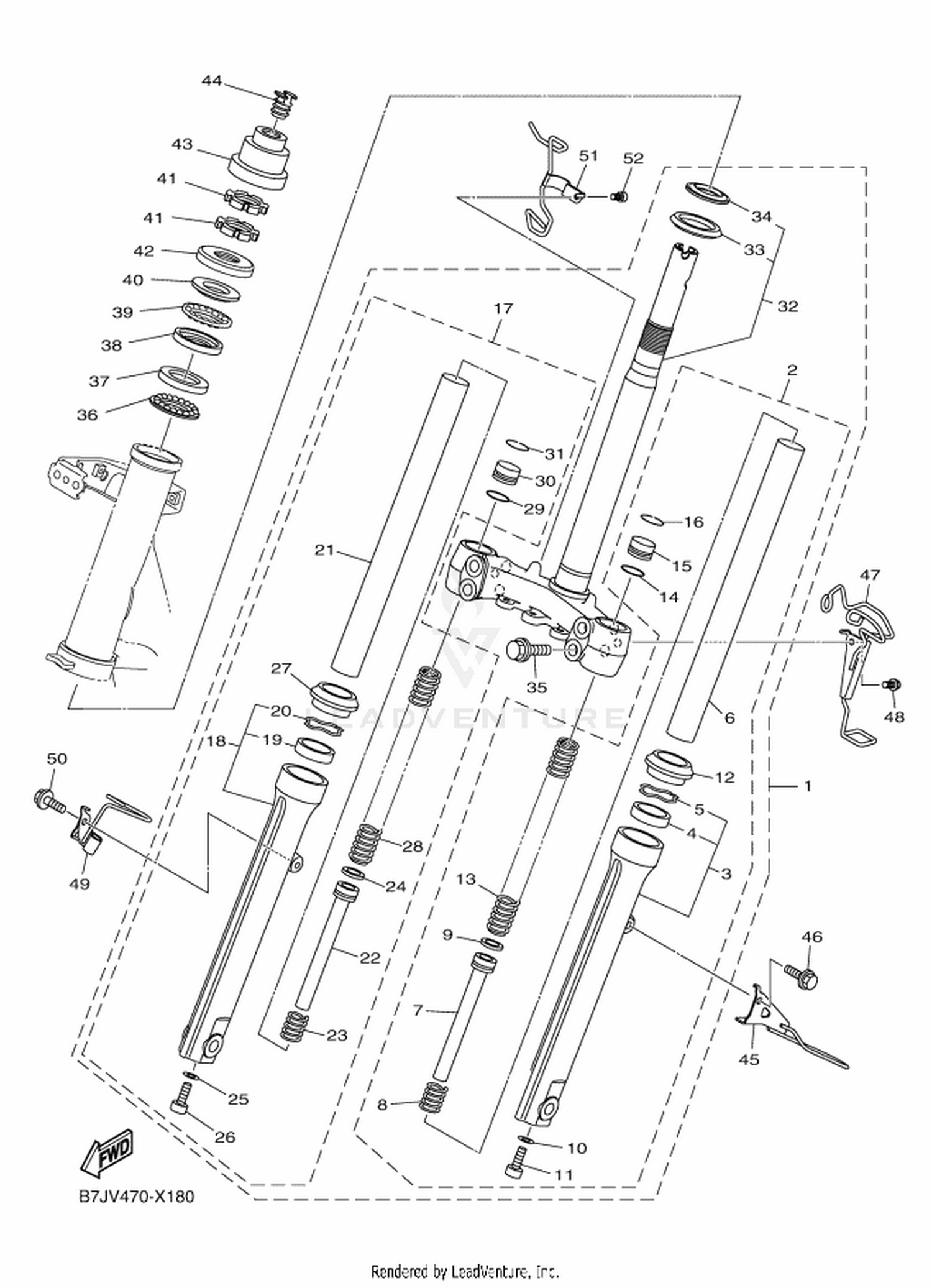 18 FRONT FORK