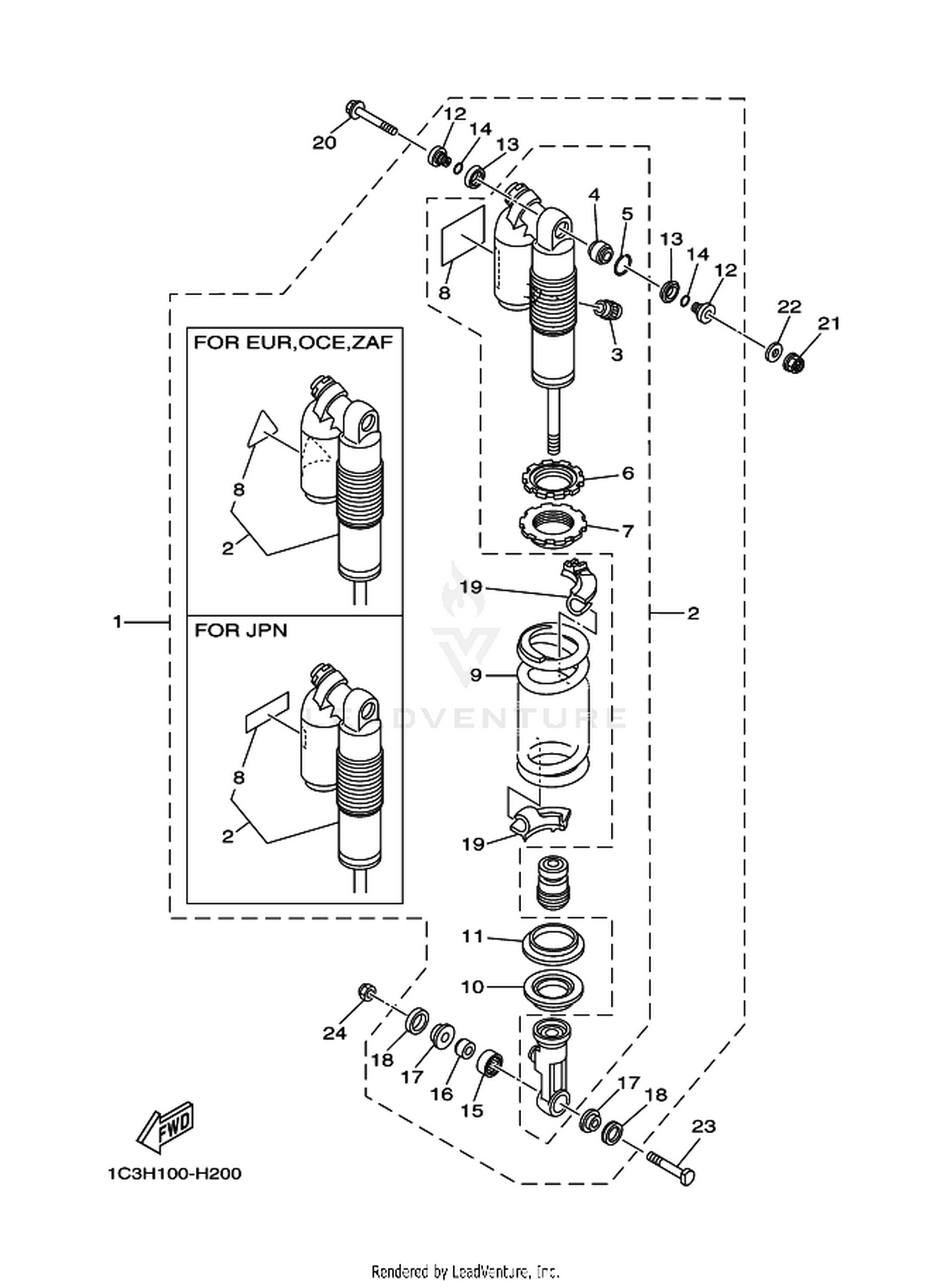 20 REAR SUSPENSION