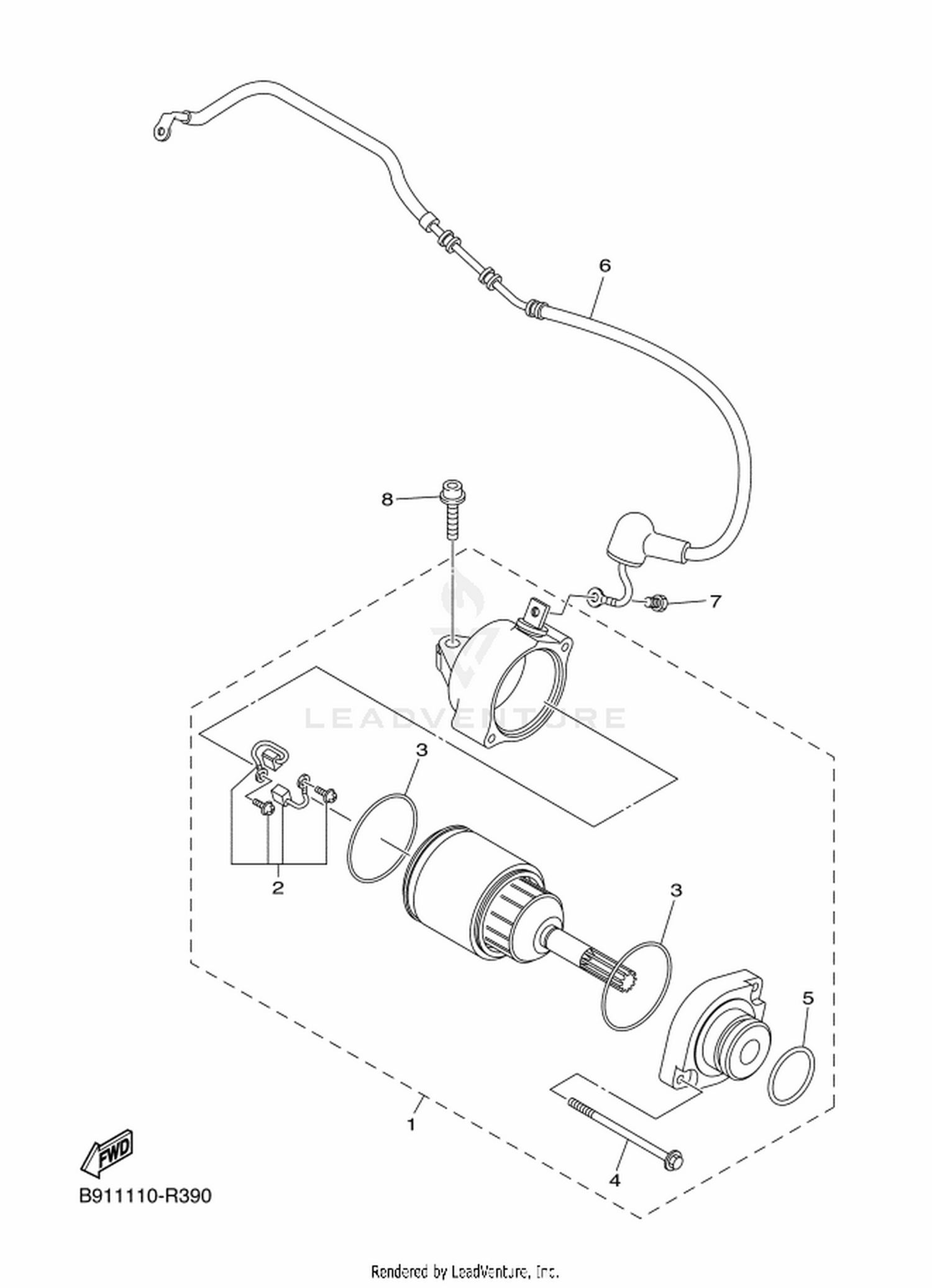 38 STARTING MOTOR