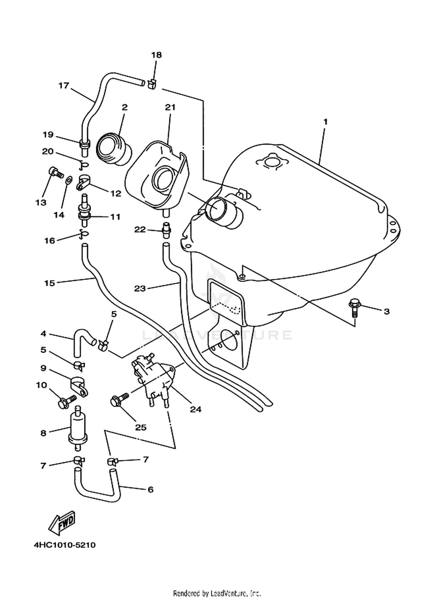21 FUEL TANK