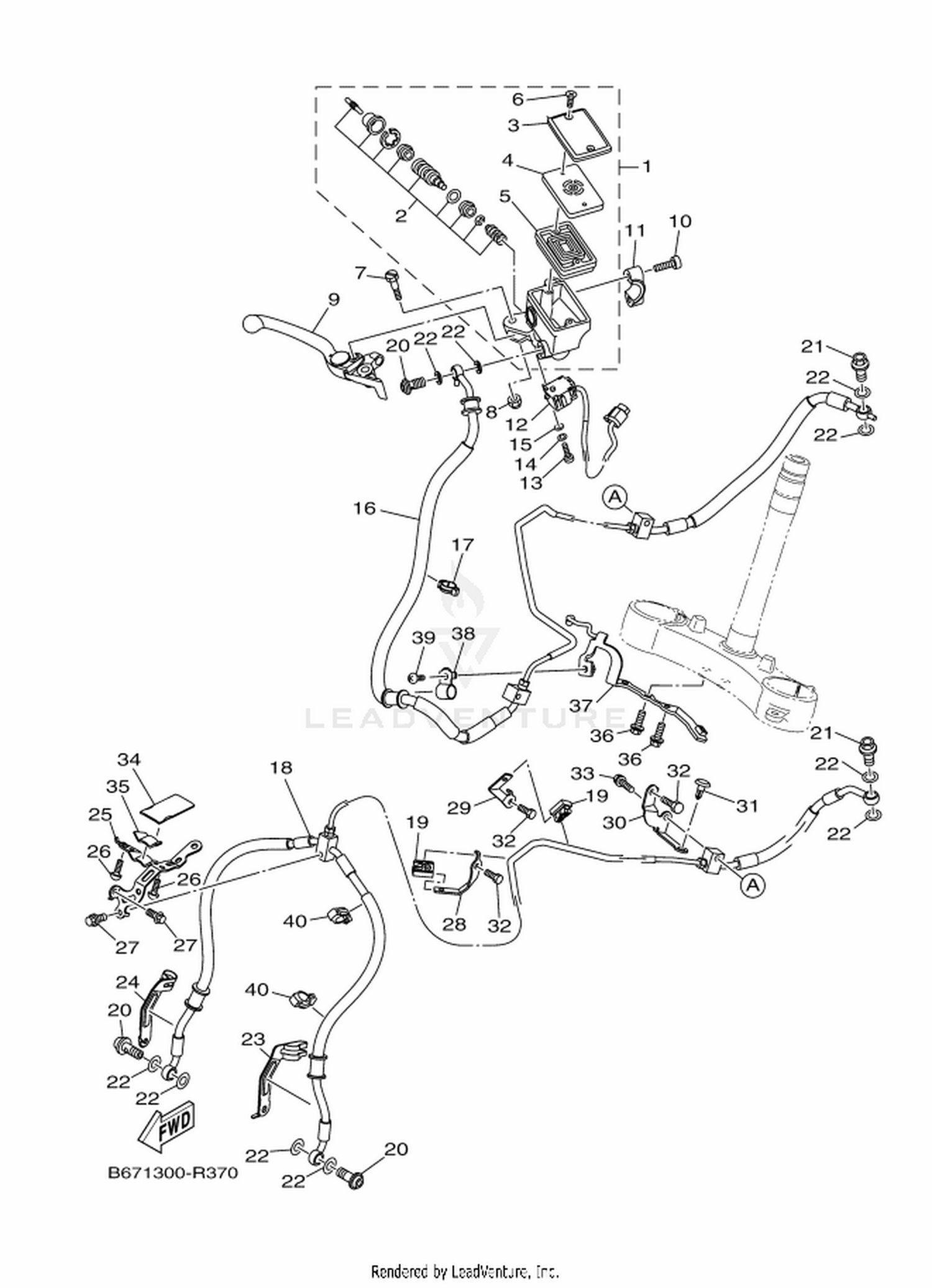 37 FRONT MASTER CYLINDER