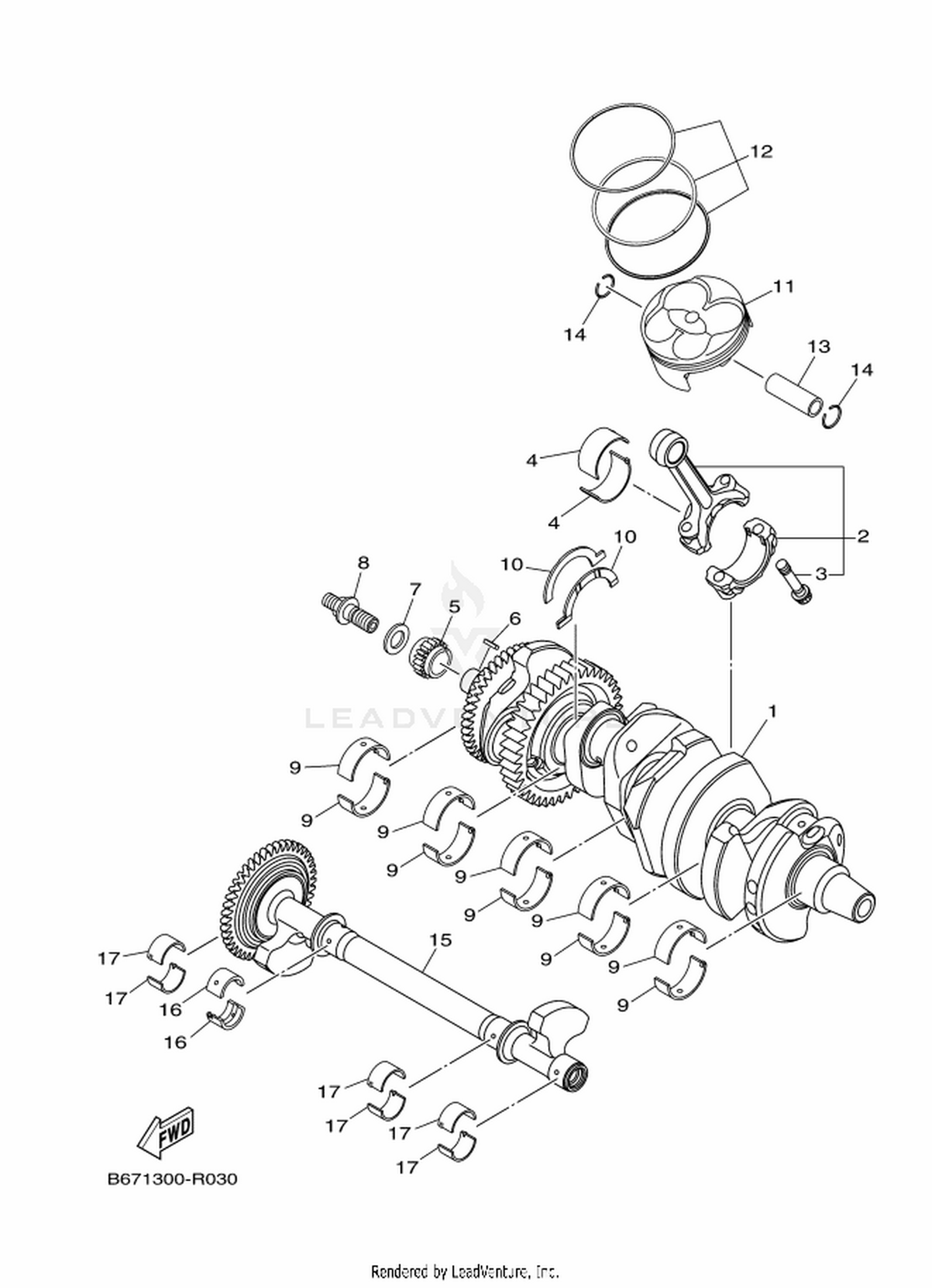04 CRANKSHAFT & PISTON